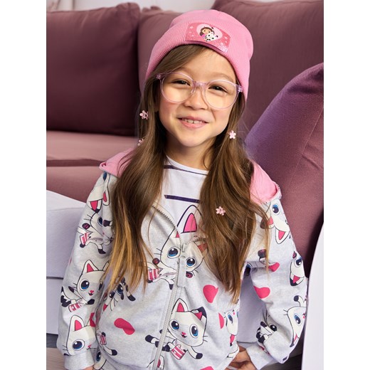 Sinsay - Czapka Koci Domek Gabi - różowy Sinsay L Sinsay