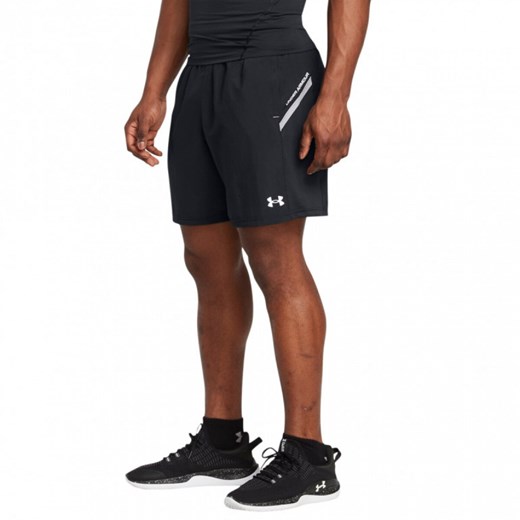 Męskie spodenki treningowe Under Armour UA Tech Utility Shorts - czarne ze sklepu Sportstylestory.com w kategorii Spodenki męskie - zdjęcie 174974544