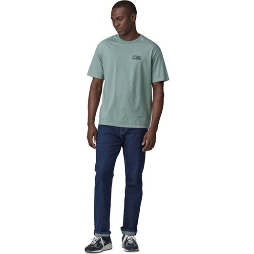 T-shirt męski Patagonia na wiosnę z krótkim rękawem