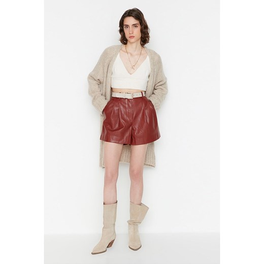 Sweter damski beżowy Trendyol 