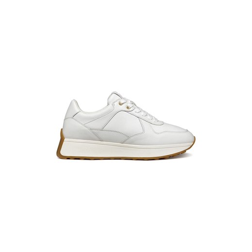 Geox sneakersy skórzane D AMABEL kolor biały D46MDA 00085 C1000 ze sklepu ANSWEAR.com w kategorii Buty sportowe damskie - zdjęcie 174980182