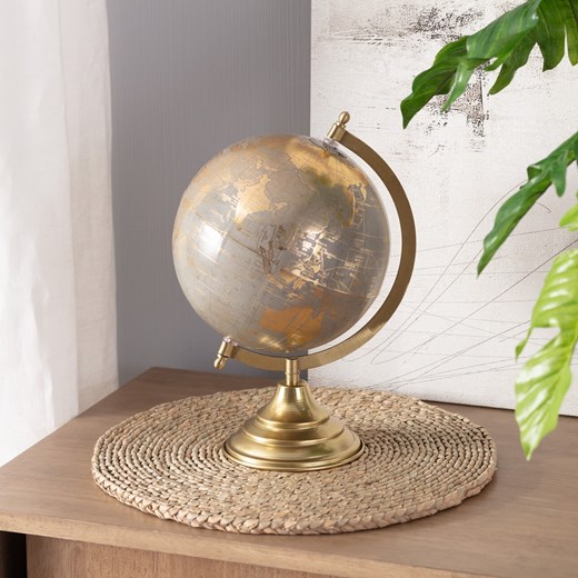Dekoracja Globe Gray 32cm Dekoria One Size dekoria.pl