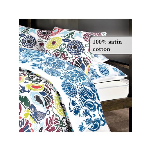 CXL by Christian Lacroix Satynowe prześcieradło w kolorze kremowym na gumce ze sklepu Limango Polska w kategorii Prześcieradła - zdjęcie 174988953