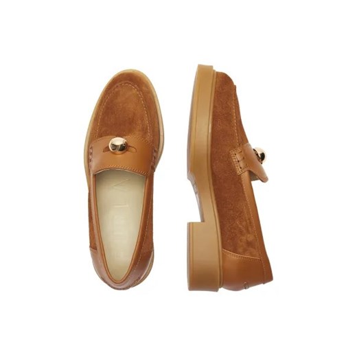 Furla Skórzane loafersy Furla 38 Gomez Fashion Store