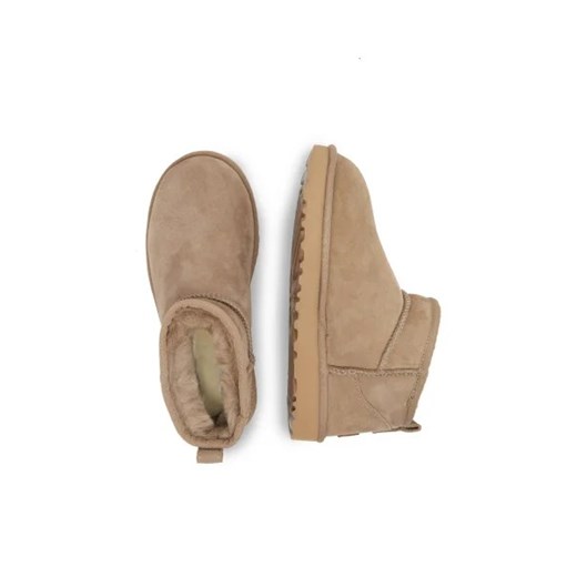 UGG Skórzane śniegowce CLASSIC ultra mini | z dodatkiem wełny 40 Gomez Fashion Store