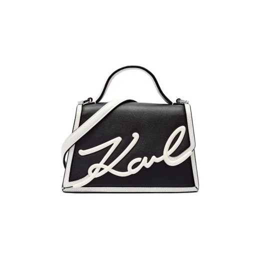 Karl Lagerfeld Skórzany kuferek ze sklepu Gomez Fashion Store w kategorii Kuferki - zdjęcie 174990334