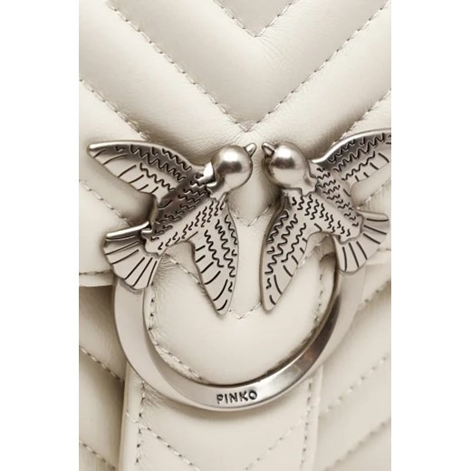 Pinko Skórzana torebka na ramię LOVE ONE Pinko OS Gomez Fashion Store promocja