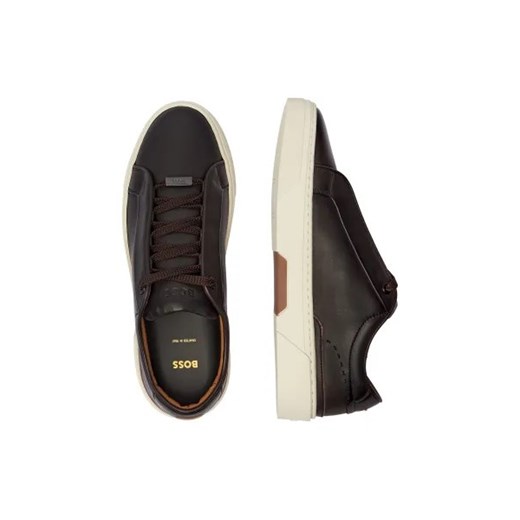 BOSS BLACK Skórzane sneakersy Gary 40 Gomez Fashion Store