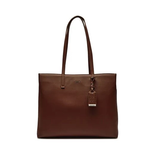 Shopper bag Calvin Klein ze skóry ekologicznej