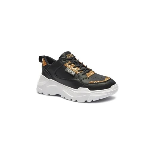 Versace Jeans Couture Skórzane sneakersy 41 Gomez Fashion Store