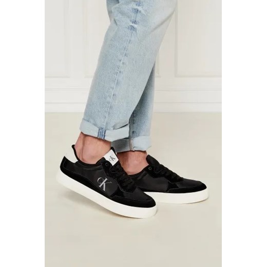 Buty sportowe męskie Calvin Klein na jesień sznurowane z tkaniny