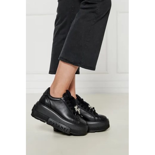 Casadei Skórzane sneakersy Casadei 40 Gomez Fashion Store