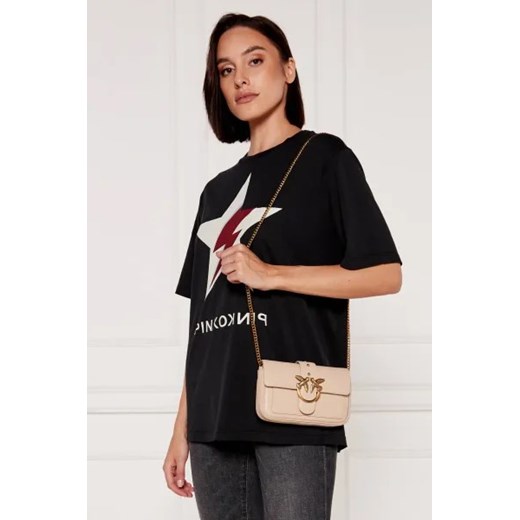 Pinko Skórzana torebka na ramię LOVE ONE POCKET Pinko One Size Gomez Fashion Store