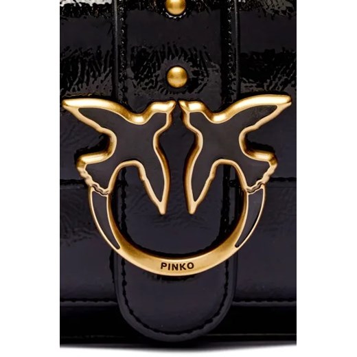 Pinko Skórzana torebka na ramię LOVE ONE Pinko One Size Gomez Fashion Store