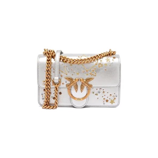 Pinko Skórzana torebka na ramię LOVE ONE MINI Pinko One Size Gomez Fashion Store