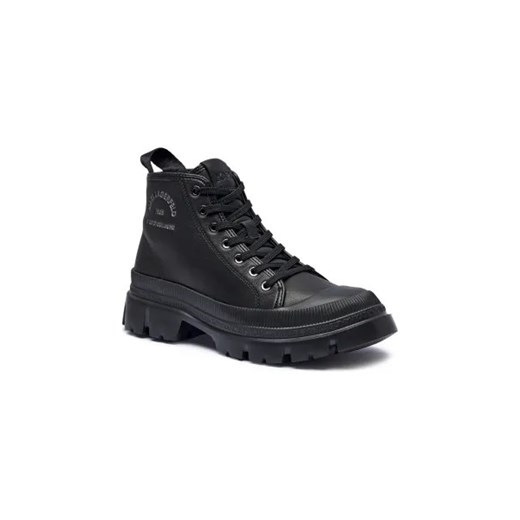 Karl Lagerfeld Skórzane buty trekkingowe ze sklepu Gomez Fashion Store w kategorii Buty trekkingowe męskie - zdjęcie 174992450