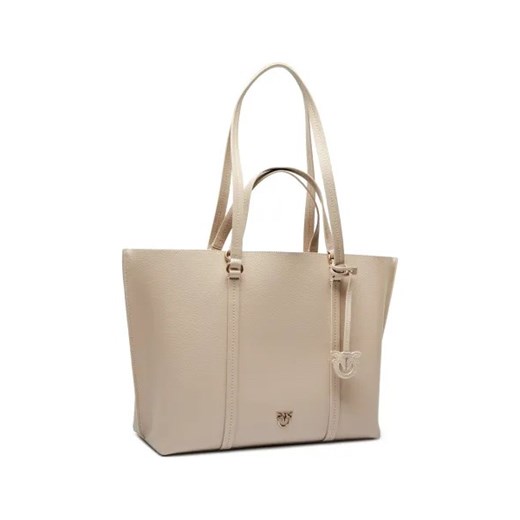 Pinko Skórzana shopperka CARRIE Pinko OS Gomez Fashion Store