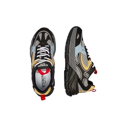 Buty sportowe męskie Iceberg z tkaniny jesienne wielokolorowe