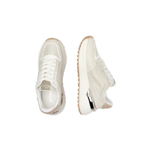 Buty sportowe damskie Pinko sneakersy z tworzywa sztucznego
