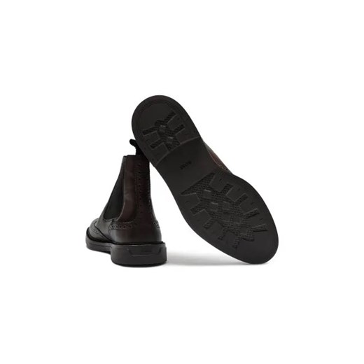 BOSS BLACK Skórzane sztyblety Calev 44 Gomez Fashion Store