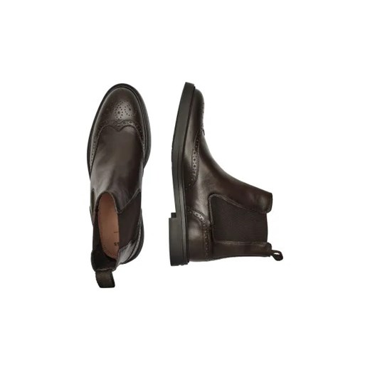 BOSS BLACK Skórzane sztyblety Calev 44 Gomez Fashion Store
