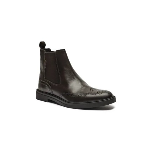 BOSS BLACK Skórzane sztyblety Calev 41 Gomez Fashion Store