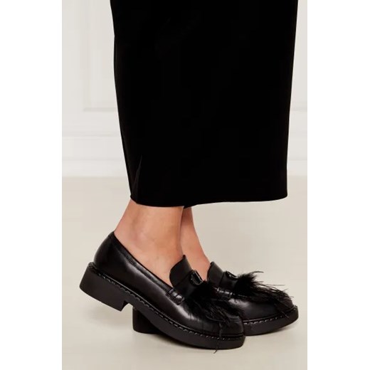 TWINSET Skórzane loafersy Twinset 39 Gomez Fashion Store