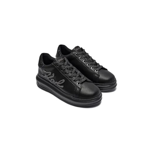Buty sportowe damskie Karl Lagerfeld sneakersy z tworzywa sztucznego