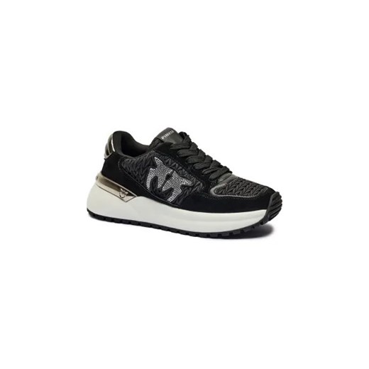 Pinko Sneakersy GEM 07 | z dodatkiem skóry Pinko 41 Gomez Fashion Store