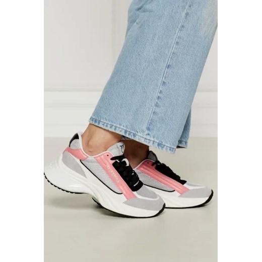 Buty sportowe damskie Pinko sneakersy ze skóry