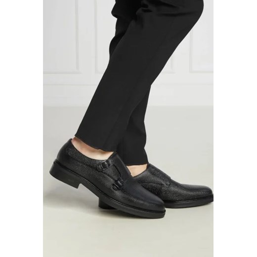 BOSS BLACK Skórzane monki Larry-L 42 wyprzedaż Gomez Fashion Store