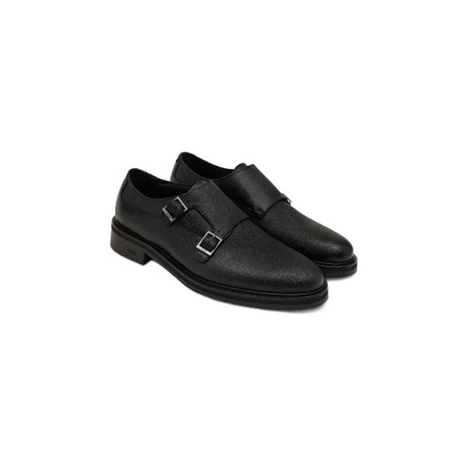 BOSS BLACK Skórzane monki Larry-L 41 promocja Gomez Fashion Store