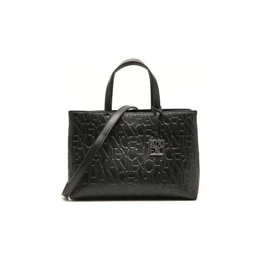 Shopper bag Armani Exchange elegancka na ramię mieszcząca a8
