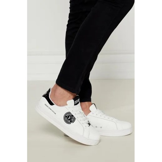 Versace Jeans Couture Sneakersy | z dodatkiem skóry 43 Gomez Fashion Store