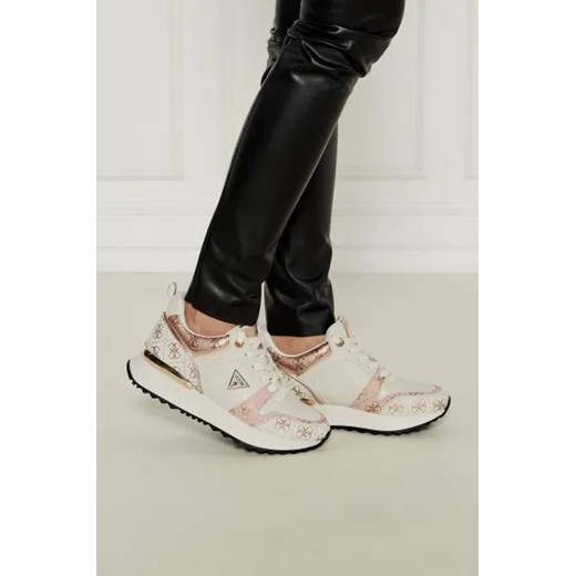Buty sportowe damskie Guess sneakersy sznurowane