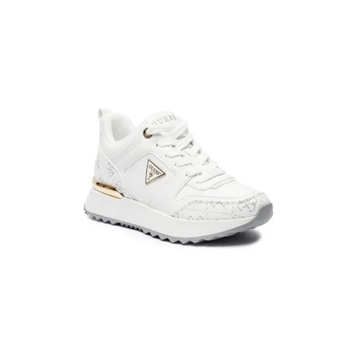 Buty sportowe damskie Guess sneakersy sznurowane na platformie