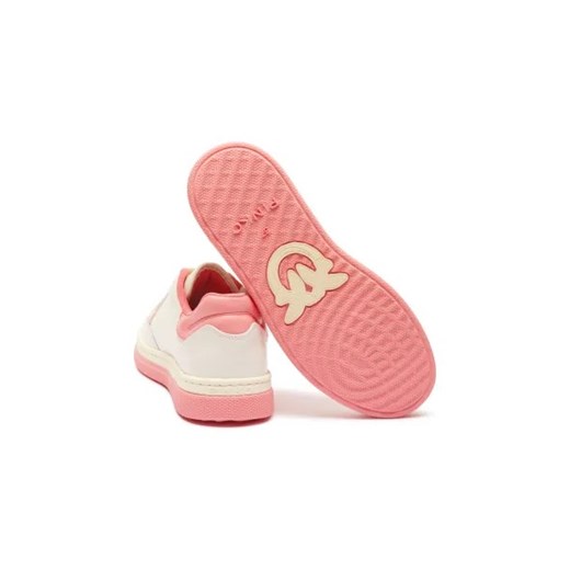 Buty sportowe damskie Pinko sneakersy sznurowane skórzane
