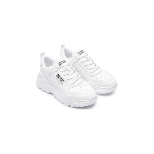 Versace Jeans Couture Sneakersy | z dodatkiem skóry 40 Gomez Fashion Store