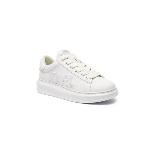 Karl Lagerfeld Skórzane sneakersy KAPRI ze sklepu Gomez Fashion Store w kategorii Buty sportowe męskie - zdjęcie 174994890