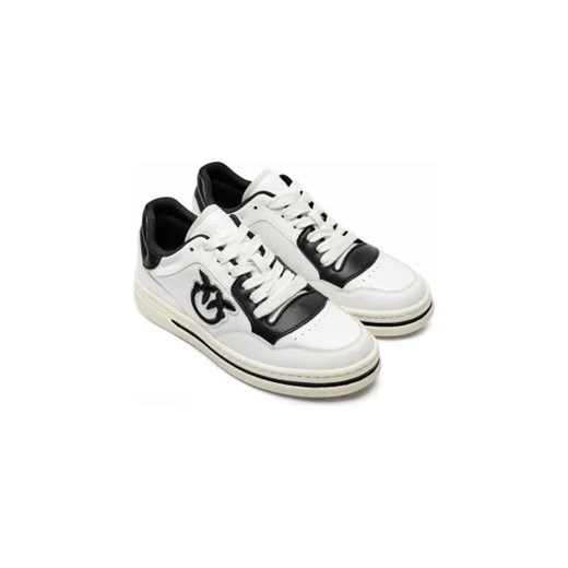 Buty sportowe damskie Pinko sneakersy z tworzywa sztucznego płaskie