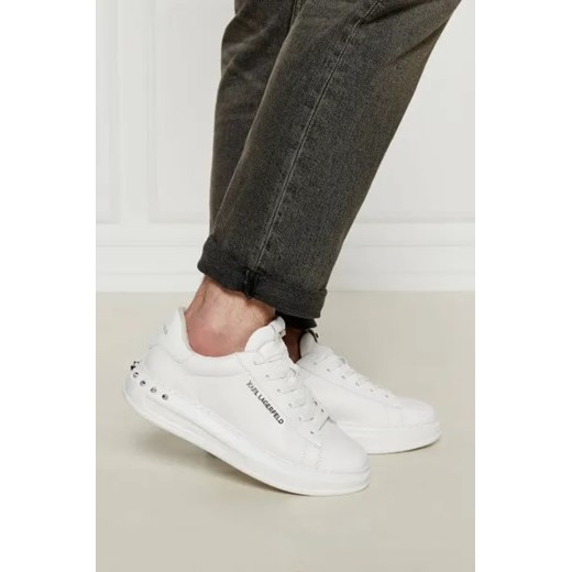 Karl Lagerfeld Sneakersy | z dodatkiem skóry Karl Lagerfeld 41 Gomez Fashion Store