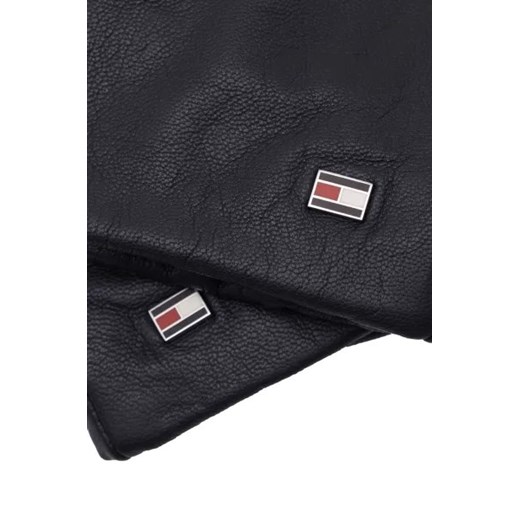 Tommy Hilfiger Skórzane rękawiczki ESSENTIAL FLAG Tommy Hilfiger S/M okazja Gomez Fashion Store