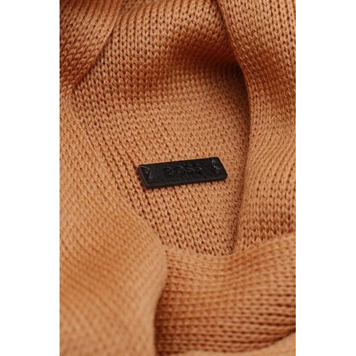 BOSS BLACK Wełniany szal Albas One Size Gomez Fashion Store