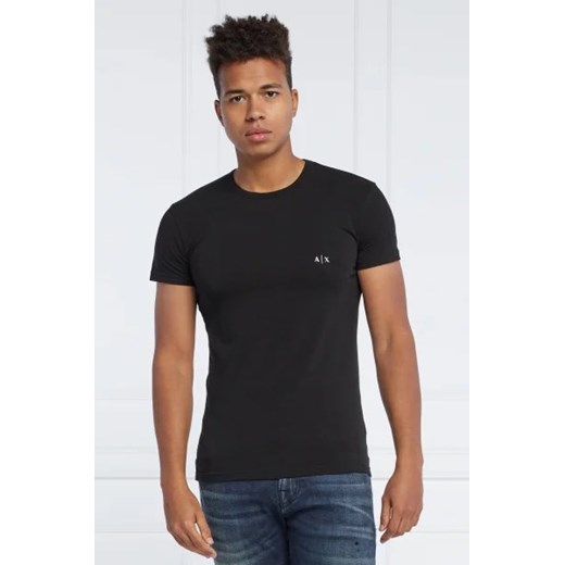 Armani Exchange T-shirt 2-pack | Slim Fit ze sklepu Gomez Fashion Store w kategorii T-shirty męskie - zdjęcie 174996683