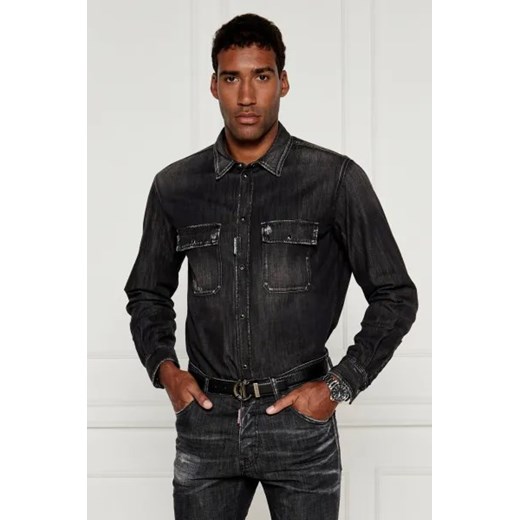 Dsquared2 Jeansowa koszula Relax Dan | Regular Fit ze sklepu Gomez Fashion Store w kategorii Koszule męskie - zdjęcie 174996703