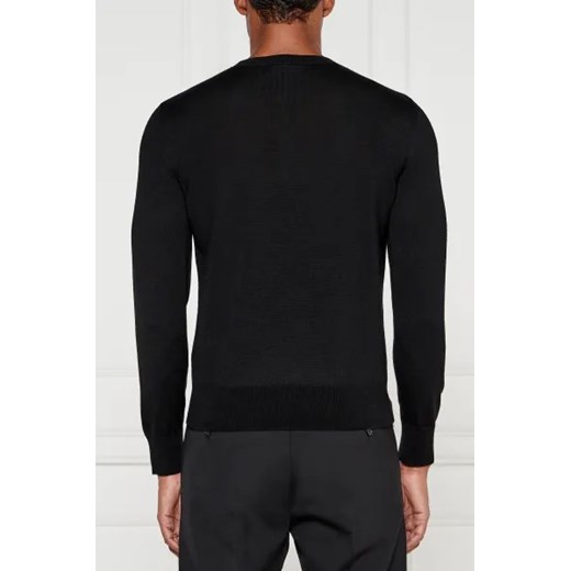 Dsquared2 Wełniany sweter Leaf | Slim Fit Dsquared2 L Gomez Fashion Store