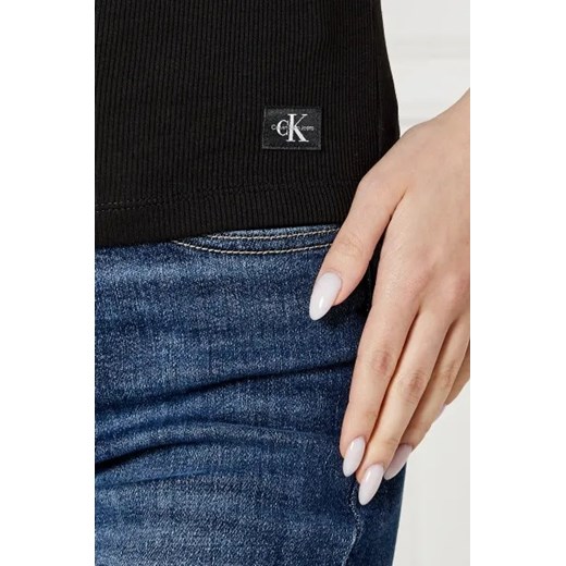 CALVIN KLEIN JEANS Bluzka | Slim Fit M Gomez Fashion Store