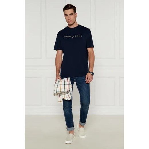 T-shirt męski Tommy Jeans z bawełny