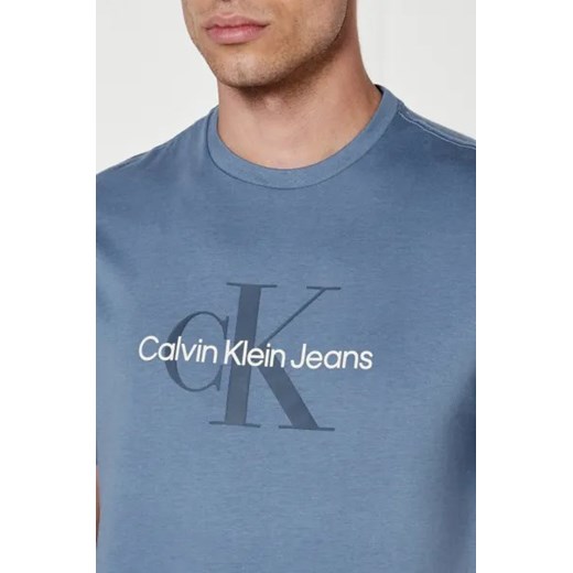 T-shirt męski Calvin Klein jesienny 