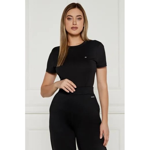 Calvin Klein T-shirt | Slim Fit ze sklepu Gomez Fashion Store w kategorii Bluzki damskie - zdjęcie 174997700